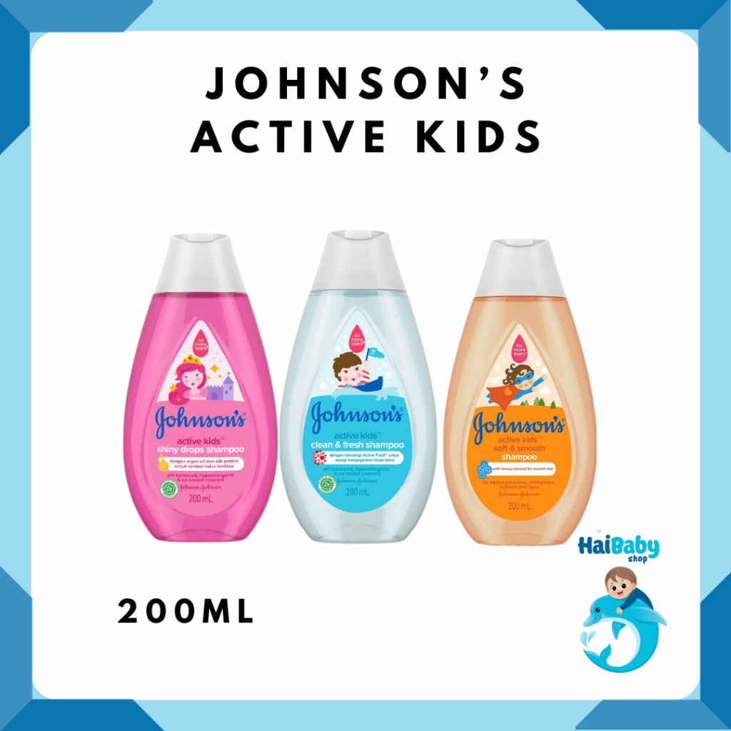 Johnson's Active Kids Shampoo 200ML