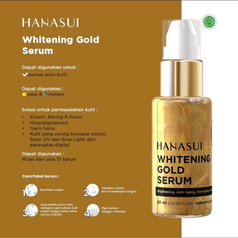 [pcs] HANASUI Serum Gold