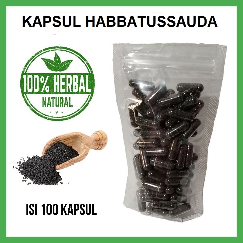 Kapsul Habbatusauda Isi 100 Original