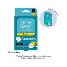 DERMA ANGEL ACNE PATCH NIGHT 12pc (KUNING)