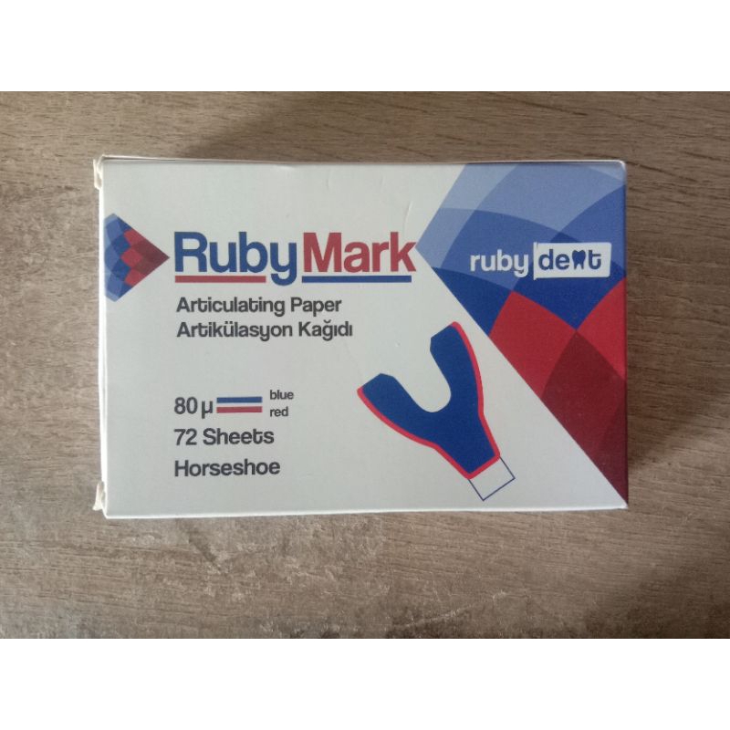 RUBY ARTICULATING PAPER HORSESHOE