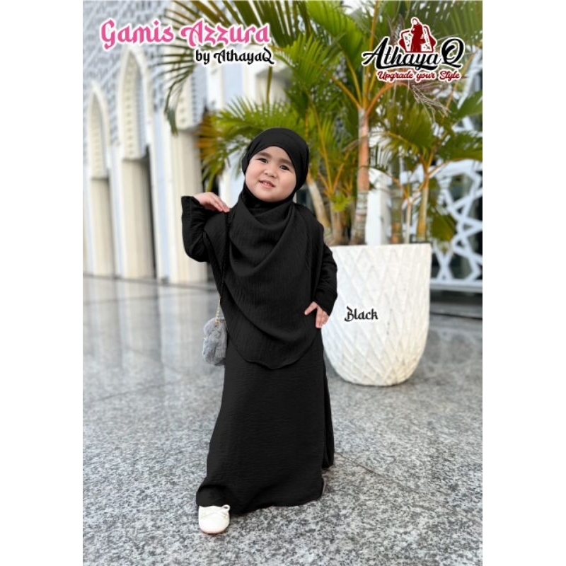 Gamis anak Crinkle Athaya