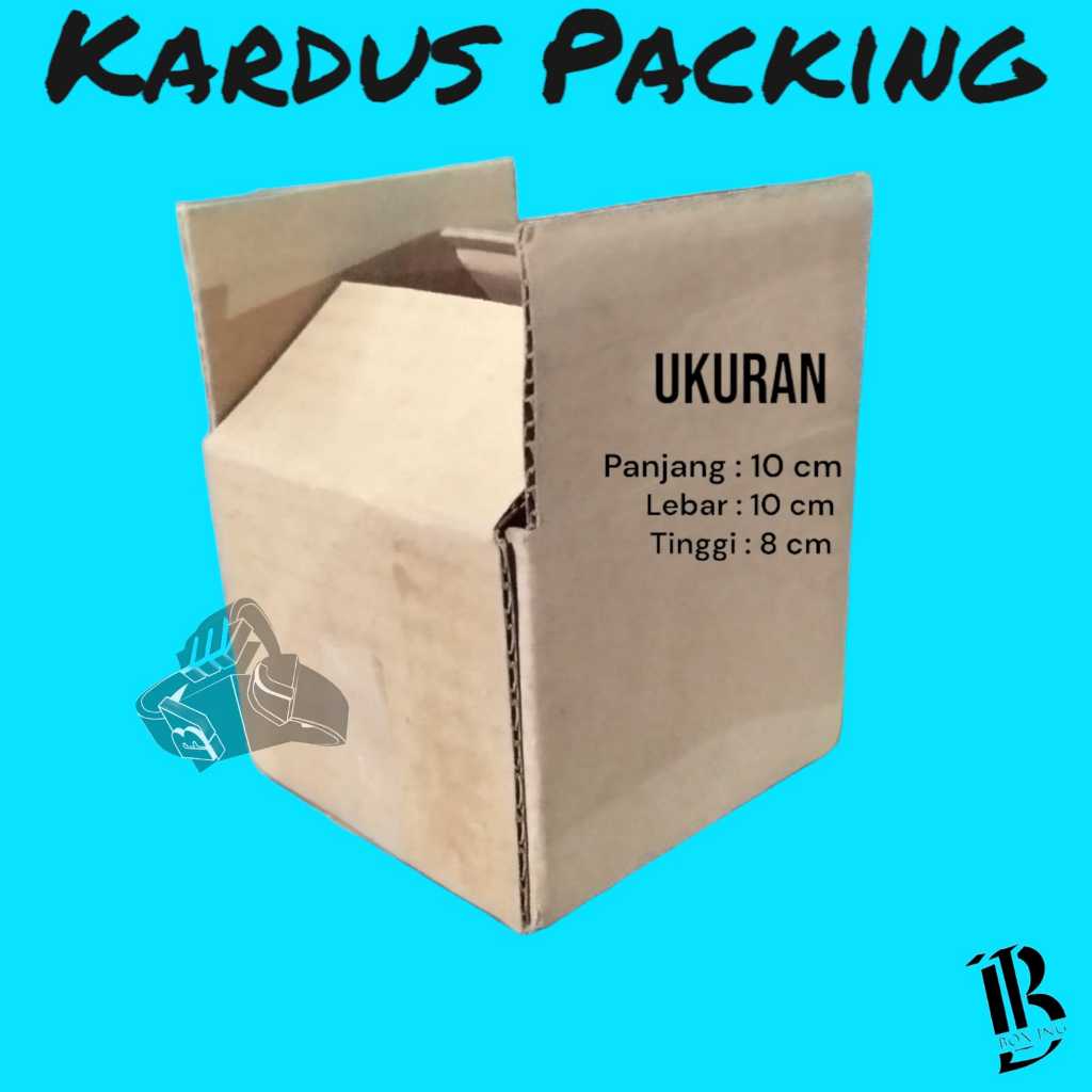 kardus packing 10x10x8