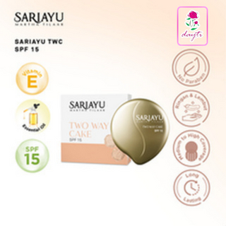 Sariayu Two Way Cake SPF15 14g