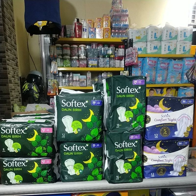 Softex Daun Sirih 29/36/42cm slim wing