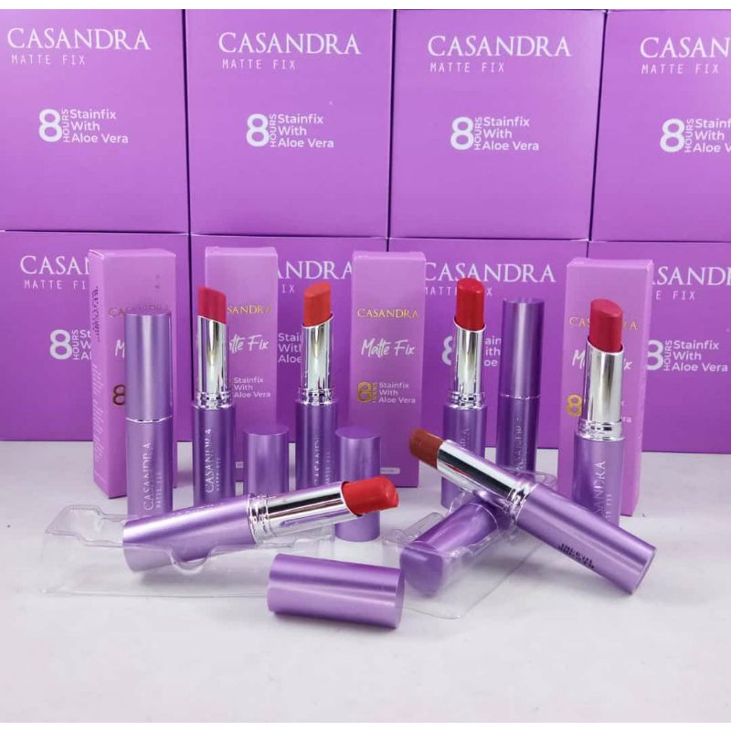 Casandra Matte Fix BPOM Original 100%