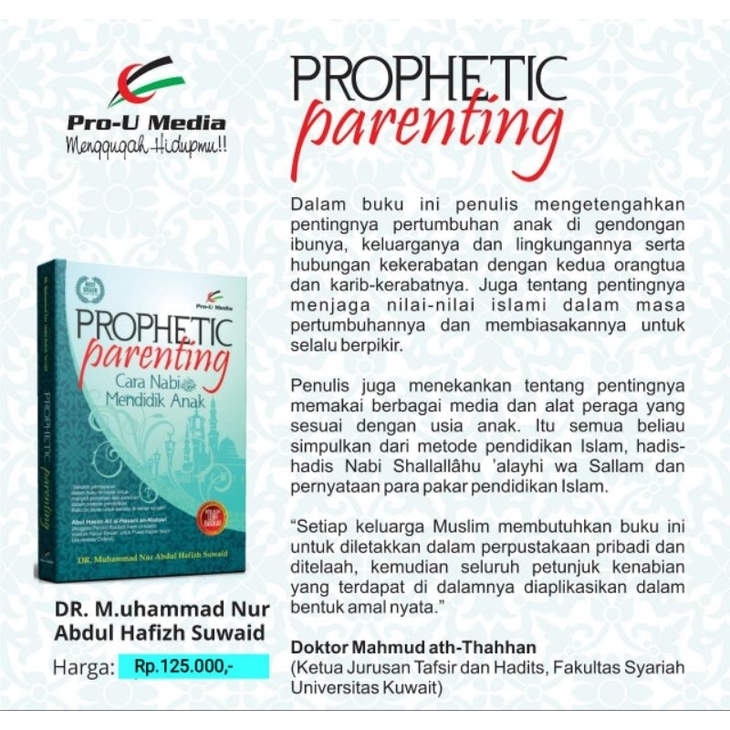 Buku Prophetic Parenting