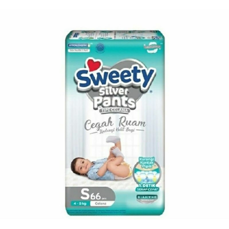sweety silver pants S66