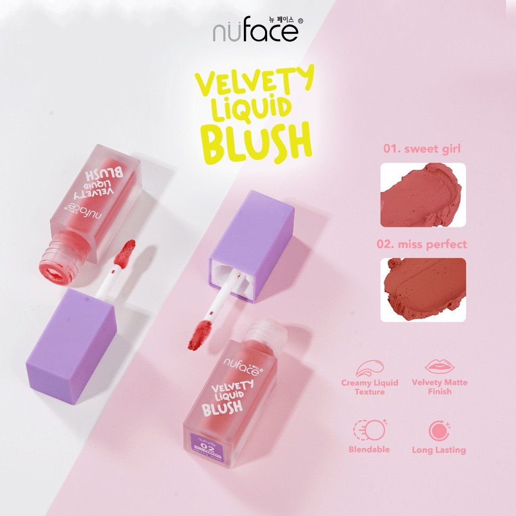 Nuface Velvety Liquid Blush 4.5g