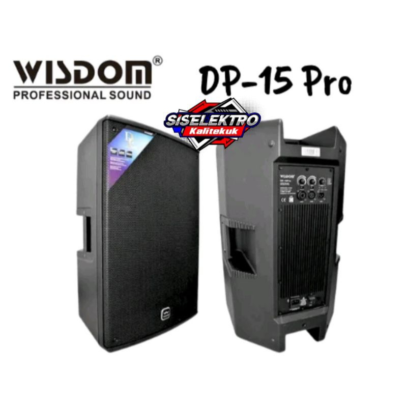 Wisdom DP15 PRO Speaker Aktif Wisdom DP 15 PRO