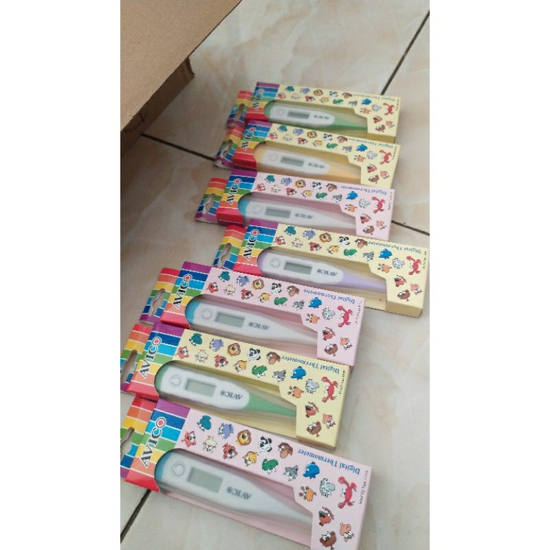 Termometer Digital Kaku dan Lentur Avico