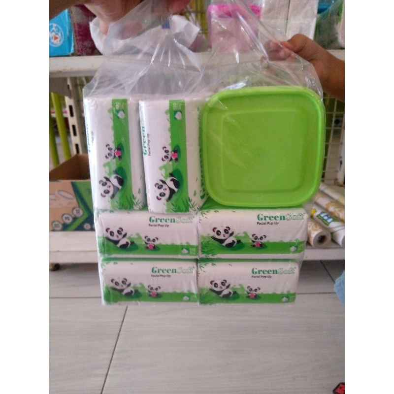 Tisu green toples