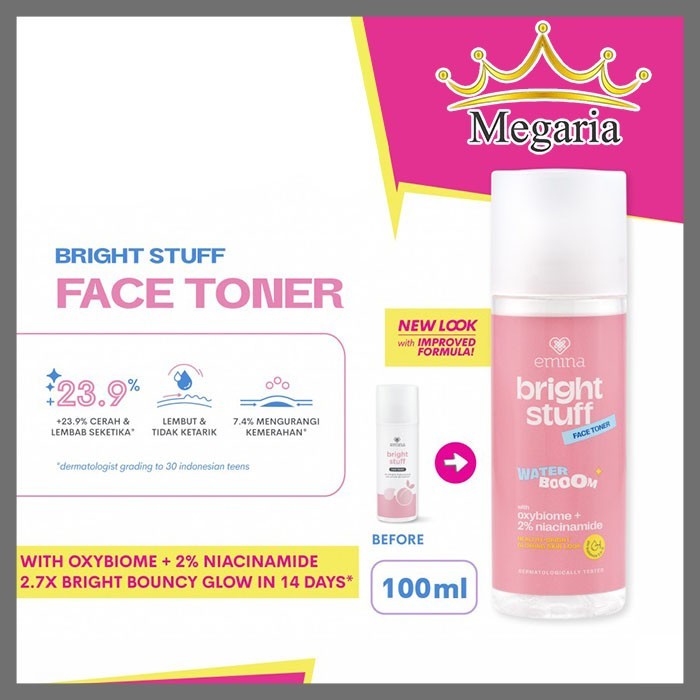 Emina Bright Stuff Face Toner 100 ml