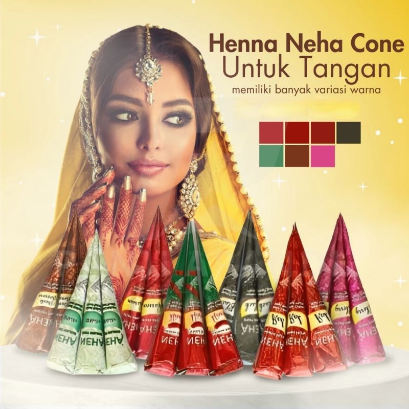 NEHA HENNA PASTE BPOM HALAL
