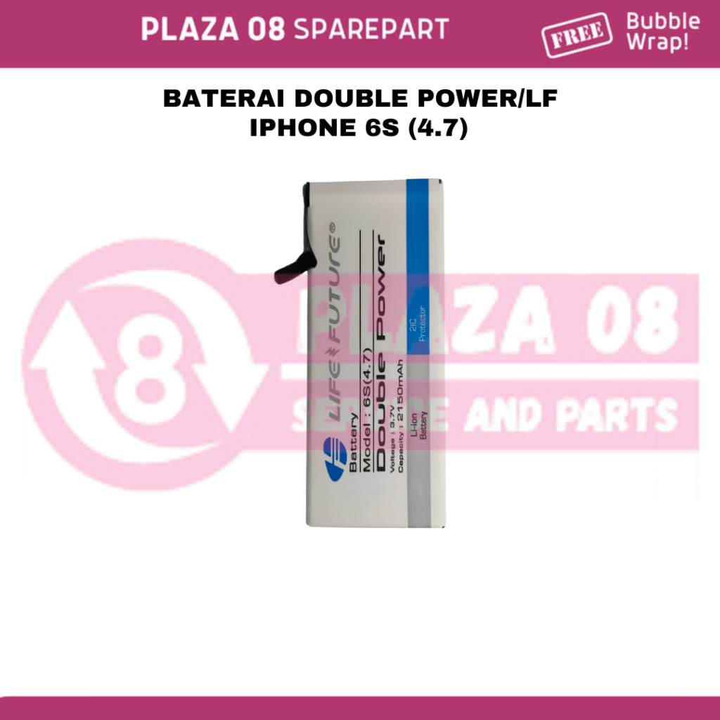 BATERAI DOUBLE POWER/LF IPHONE 6S (4.7)
