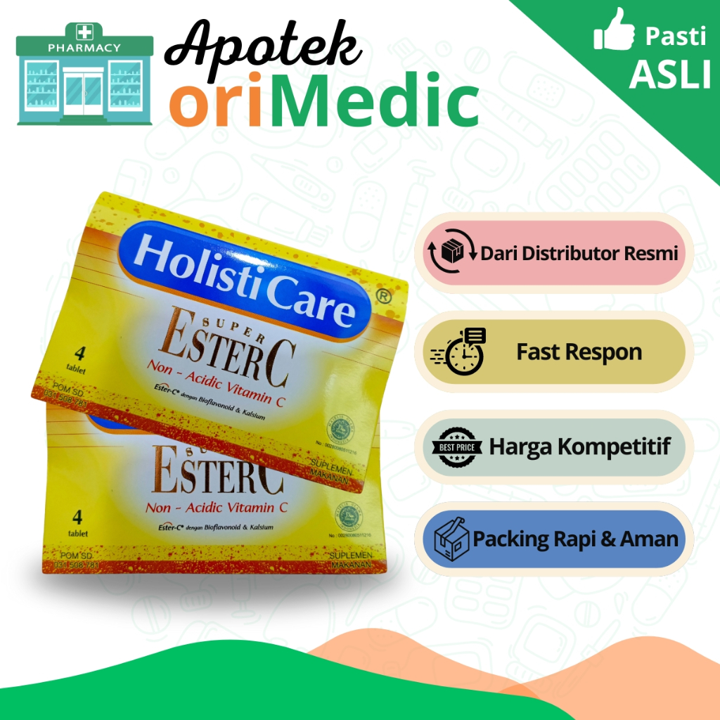 Holisticare Ester C 4 Tablet
