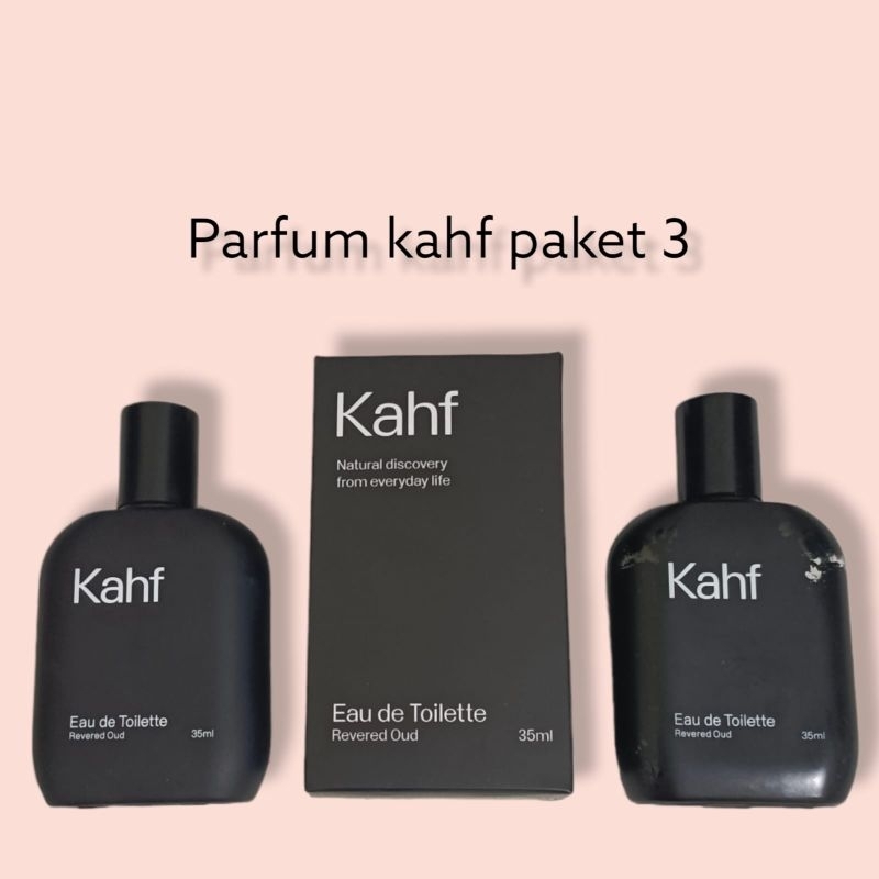 Parfum Kahf paket isi 3