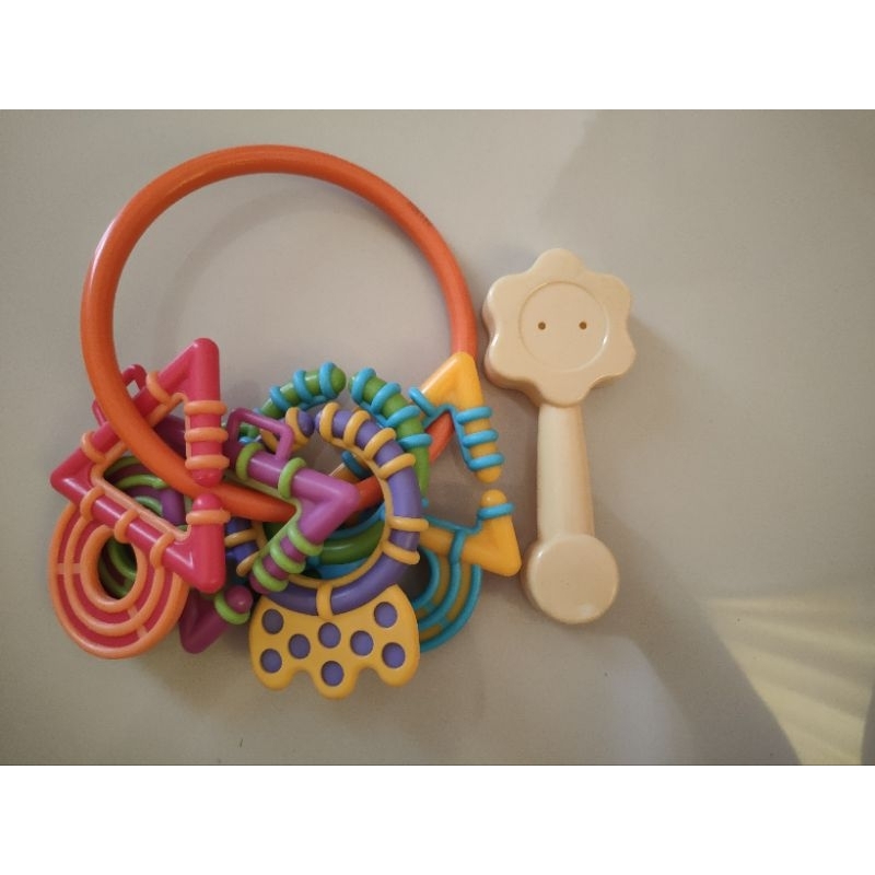 Preloved Playgro Teething Links-Mainan Bayi teether