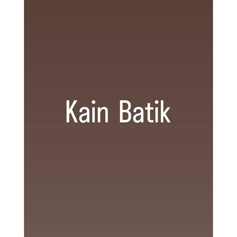 KAIN BATIK PREMIUM
