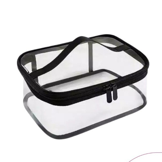 PVC Clear Cosmetic Pouch | tas makeup