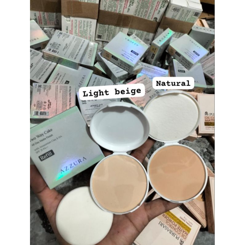 bedak refil azzura /pcs