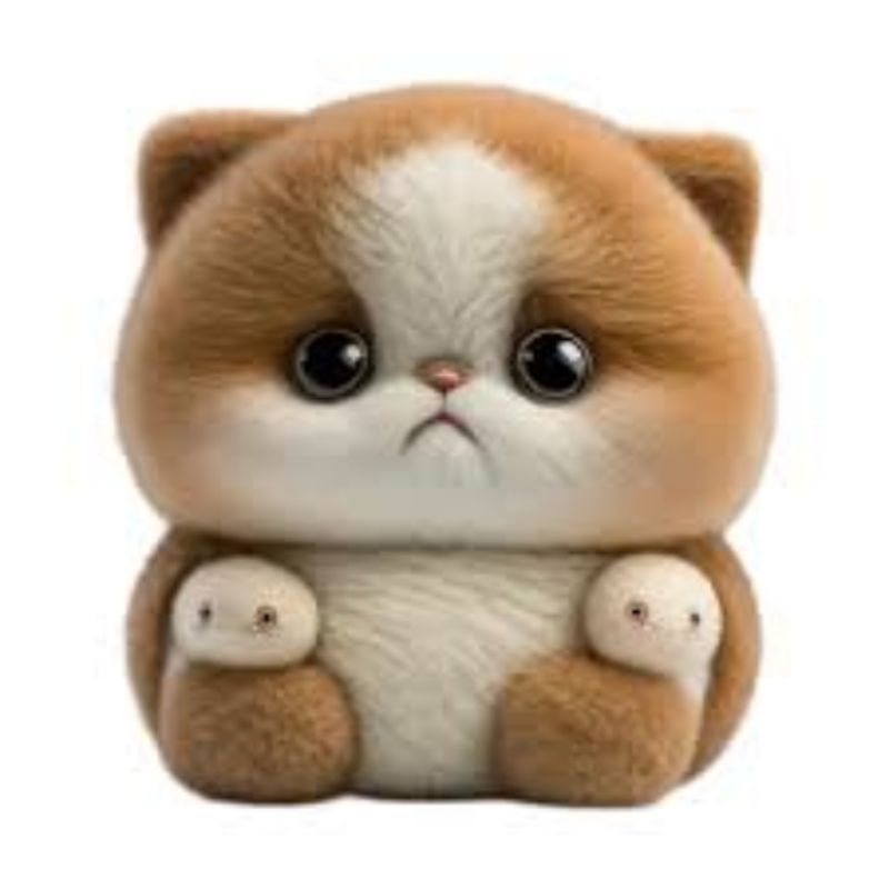Boneka kucing premium