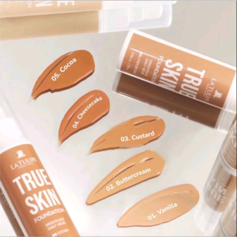 La Tulipe True Skin Foundation