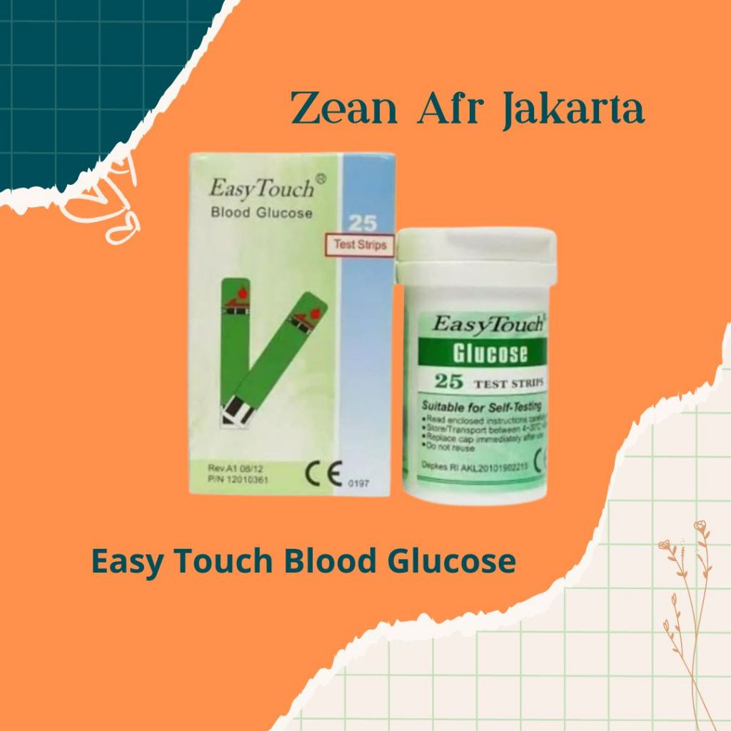 Easy Touch Glucose Stik 25Test