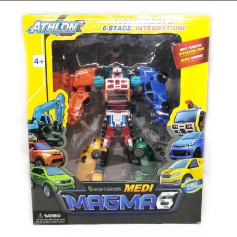 magma robot toys
