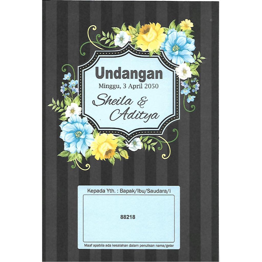 Blanko/Cetak Undangan 88218