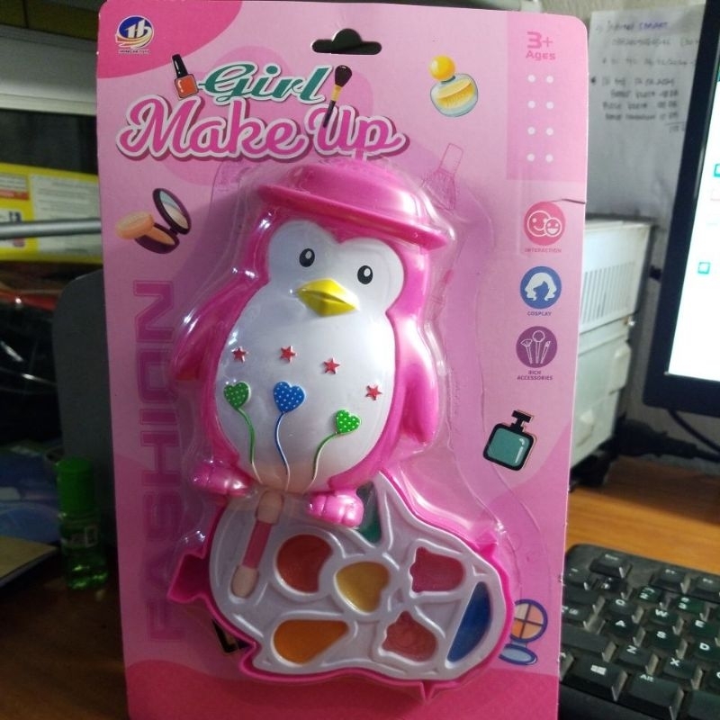 mainan makeup pinguin set