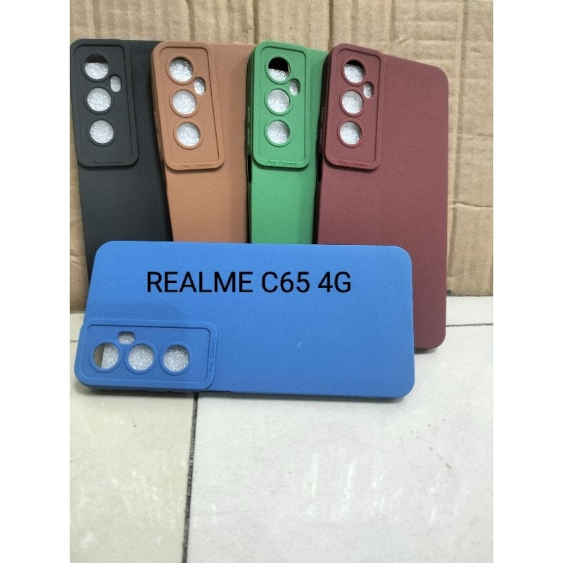 Silikon Softcase realme C65 4G Macaron Pro Camera