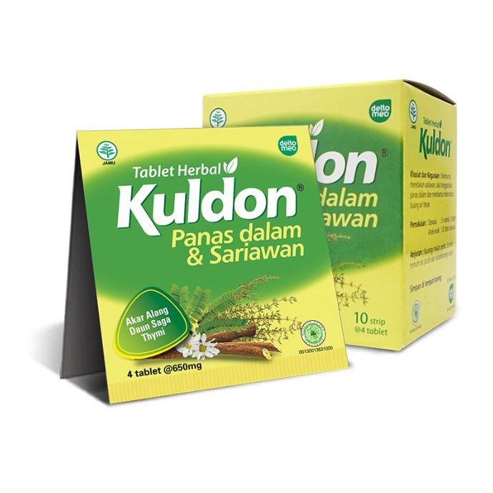 KULDON STRIP 4 TABLET