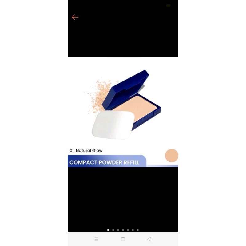 refil comfack powder natural glow