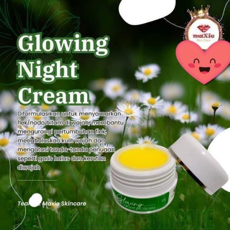 glowing night cream
