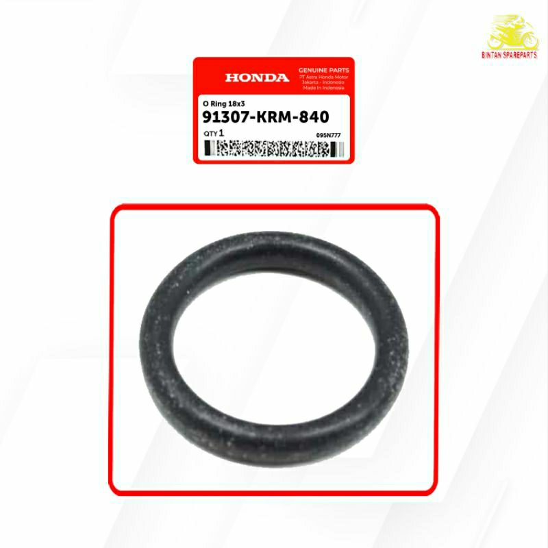 O Ring 18x3 91307 KRM 840