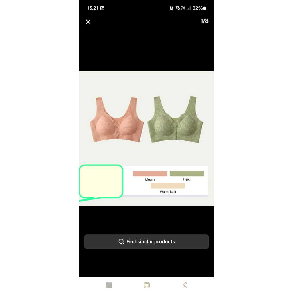 BRA ROMPI RENDA (UKURAN L)