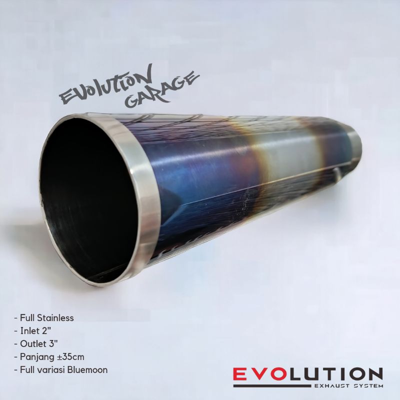 Tailpipe Straight EVOLUTION "Burntip Series"