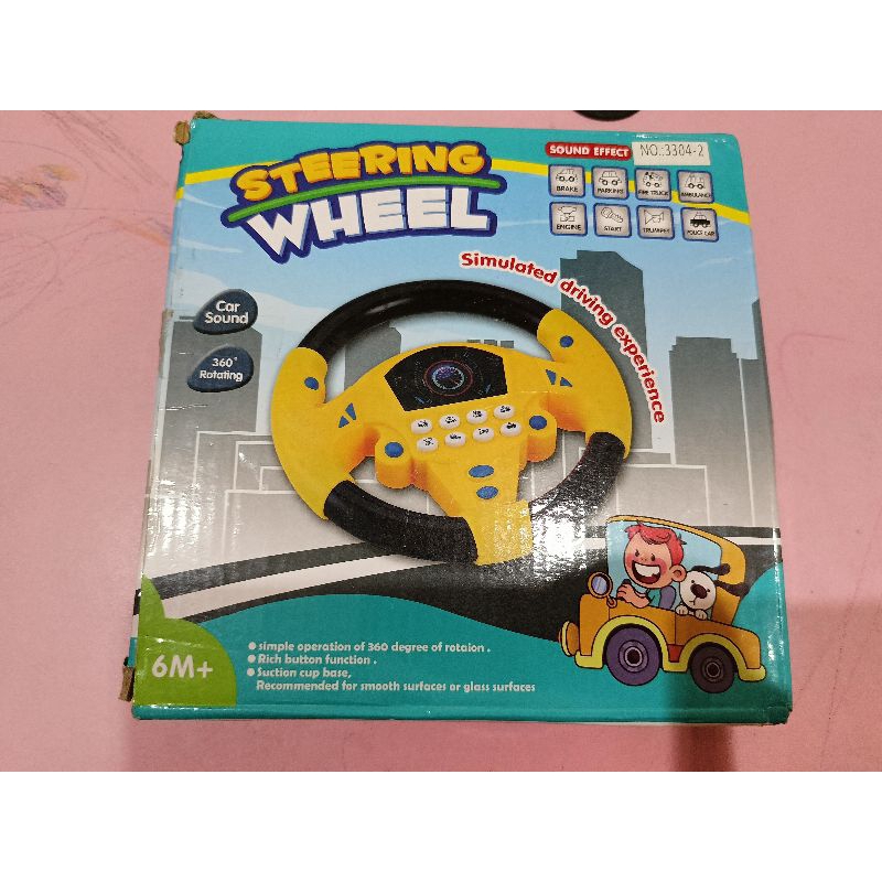 Mainan anak steering wheel