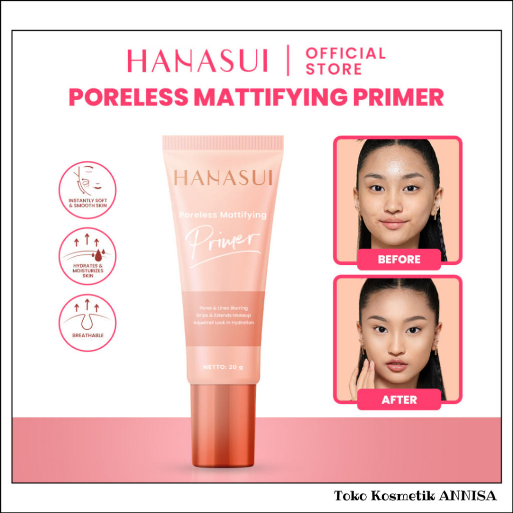 HANASUI Poreless Mattifying Primer