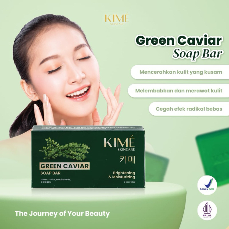 Green Caviar Soap Bar