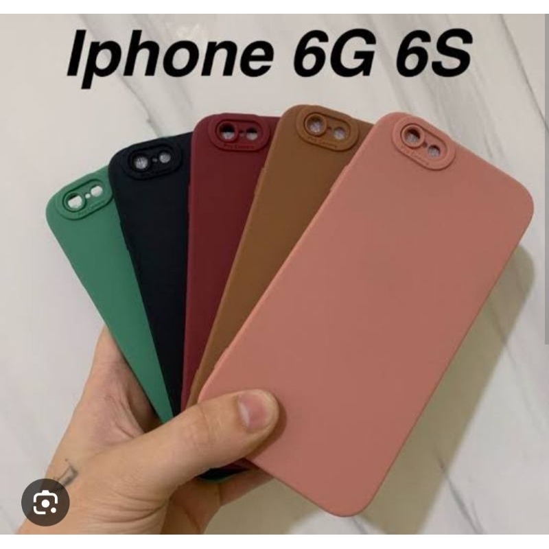 Softcase Silikon Case Pro Camera Iphone 6 Iphone 6G