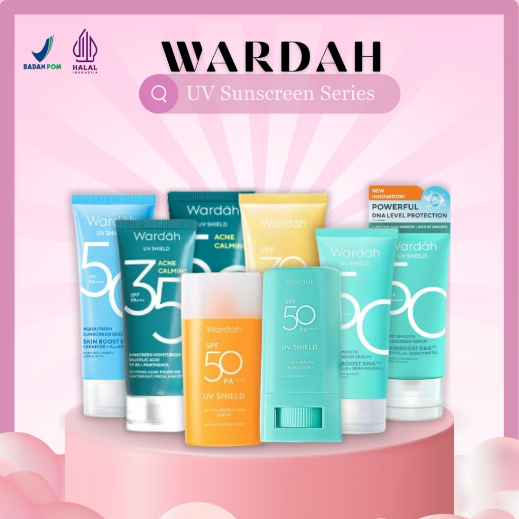 WARDAH UV Shield Sunscreen Series