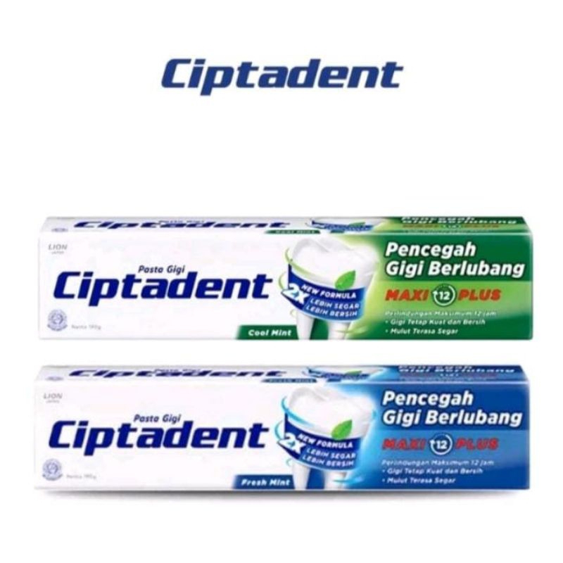 Ciptadent Maxi 12 Plus Toothpaste 75gr | Pasta Gigi Variant Random