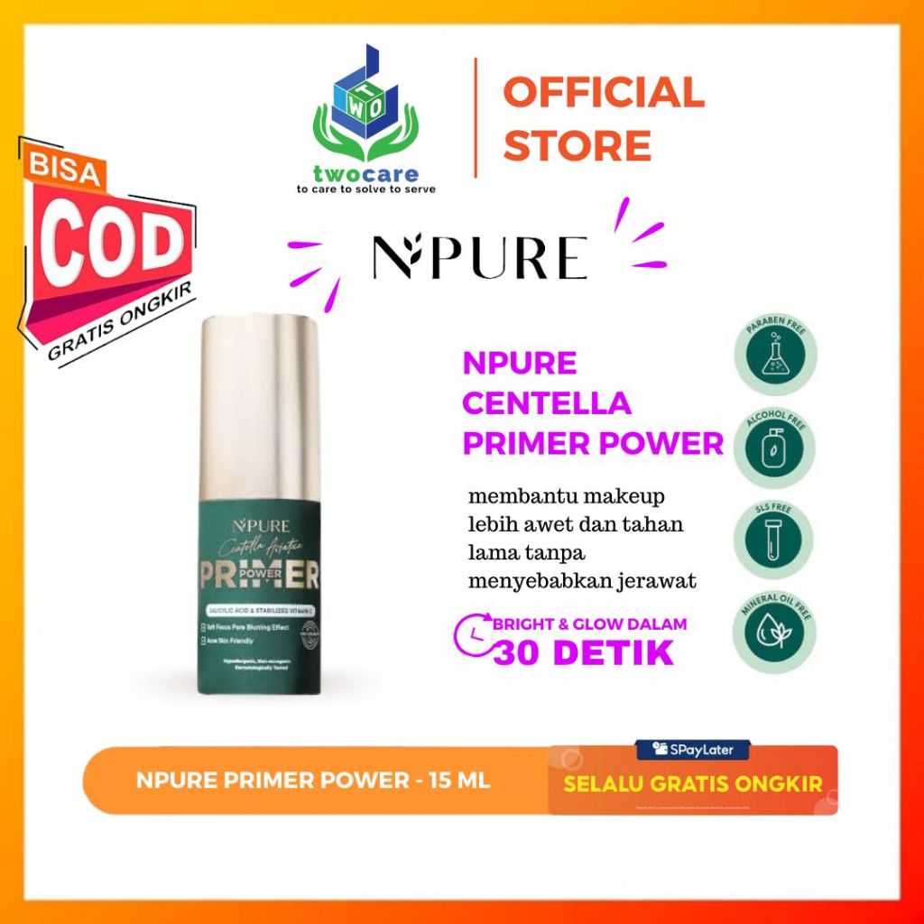 NPURE Centella Asiatica Power Primer 15 ml