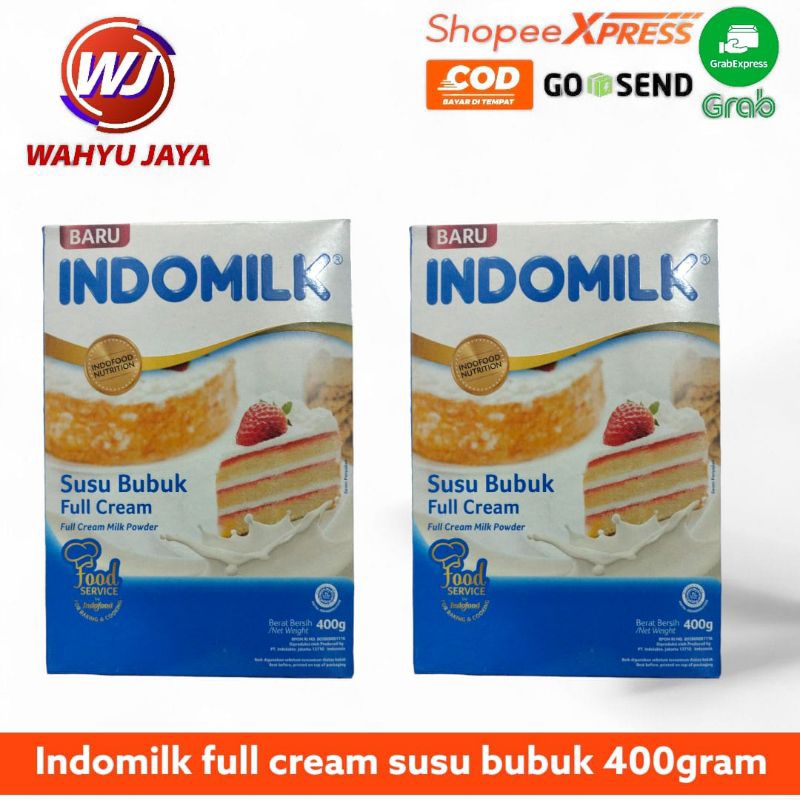 Indomilk full cream susu bubuk 250gr