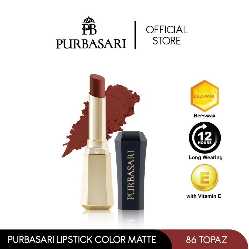 Purbasari Lipstik Color Matte