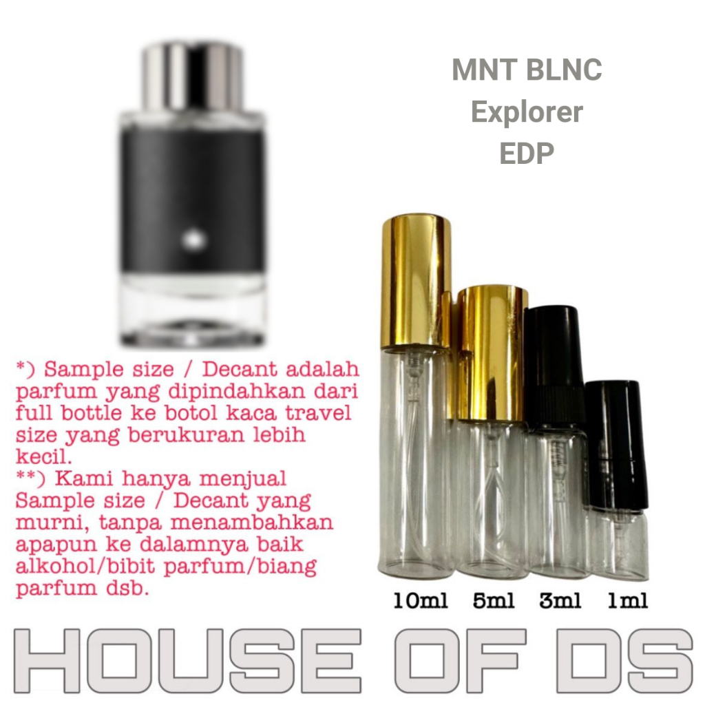 Decant MNT BLNC E.x.p.l.o.r.e.r EDP 2ml/3ml/5ml/10ml
