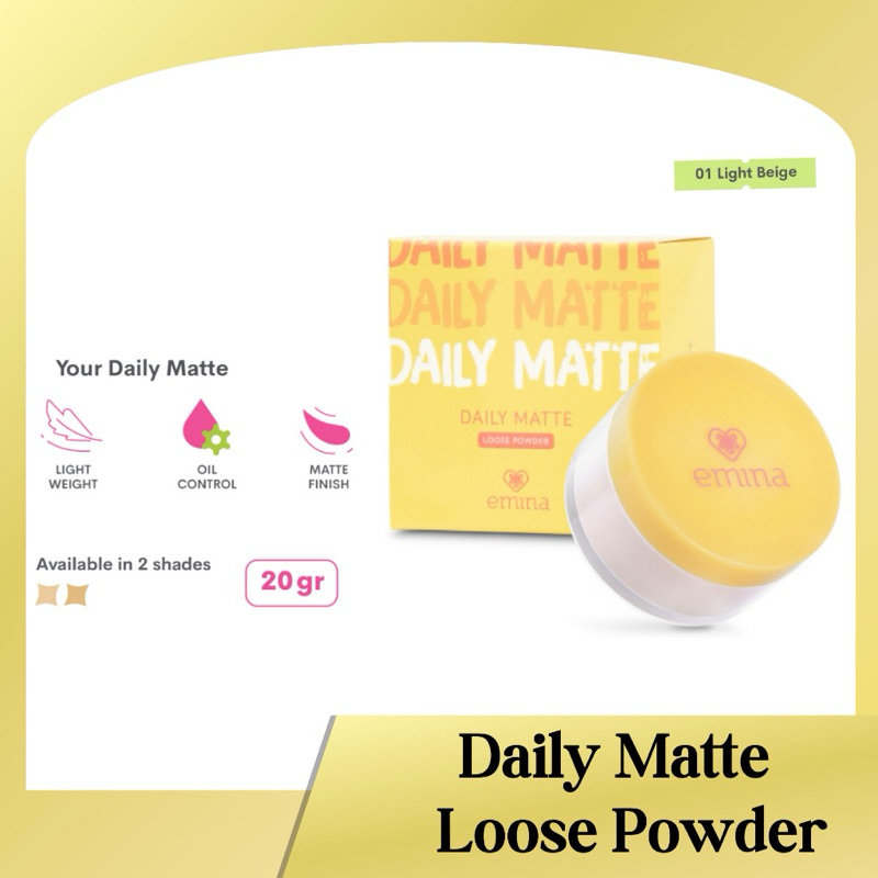 Emina Daily Matte Loose Matte