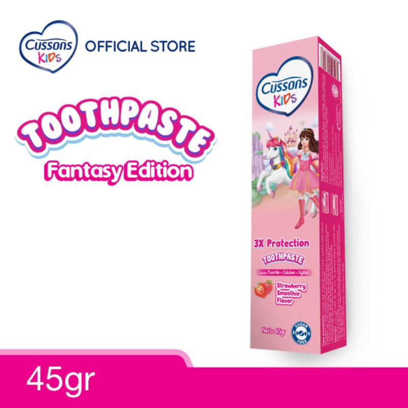 Cussons Kids Toothpaste Strawbery 45gr